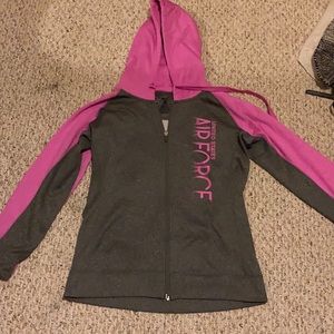 Pink and Gray Air Force jacket